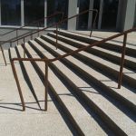 placette F-Mitterrand Strasbourg escalier