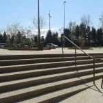 placette F-Mitterrand Strasbourg escalier