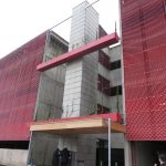 Végétalisation façade parking UGC cité ciné