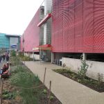 Végétalisation façade parking UGC cité ciné