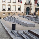 Place de la république à Altkirch (68)