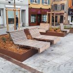 Place de la république à Altkirch (68)