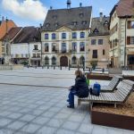 Place de la république à Altkirch (68)