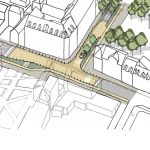Réaménagement des abords de la médiathèque Nord à Schiltigheim (67)