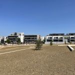 Le chantier du jardin sœur Emmanuelle dans la ZAC des Coteaux de la Seille à Metz est en cours.