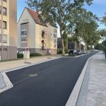 Réaménagement de la rue du Hohwald à Barr (67) chantier en cours